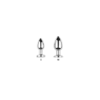 Plug vibrant acier inoxydable anal taille M avec télécommande, USB BOOTY